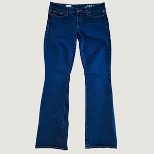 Gap 1969 Curvy Y2K Bootcut Jeans Dark Wash Denim 29 R Stretch Retro